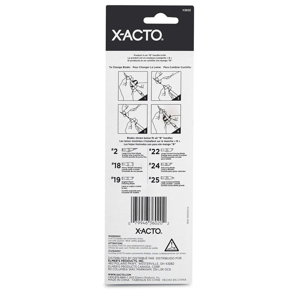 X-ACTO #2 Knife with Safety Cap, Sharp, Durable, Precision Knife