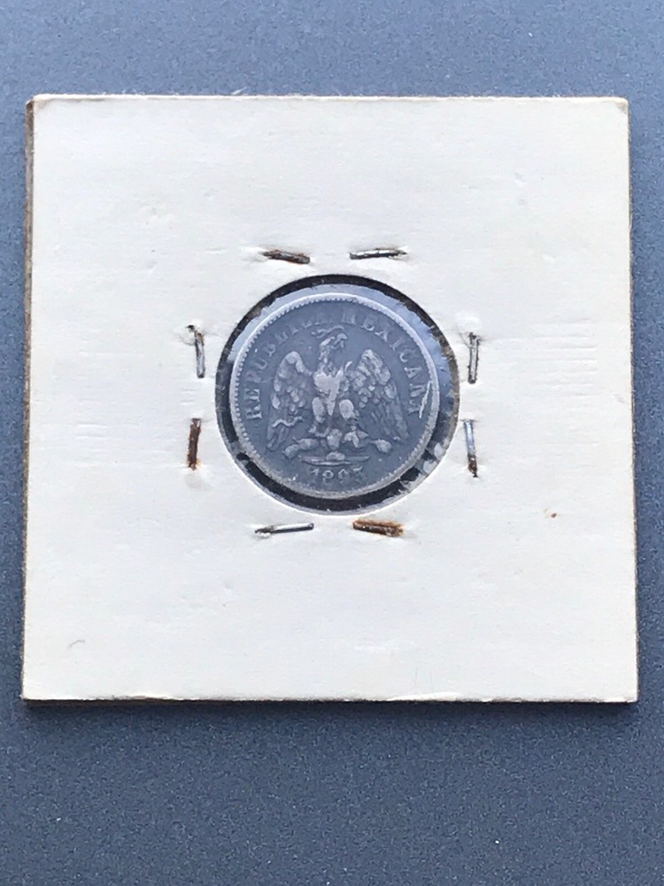 Mexico SECOND REPUBLIC 1893 DO D 10 Centavos
