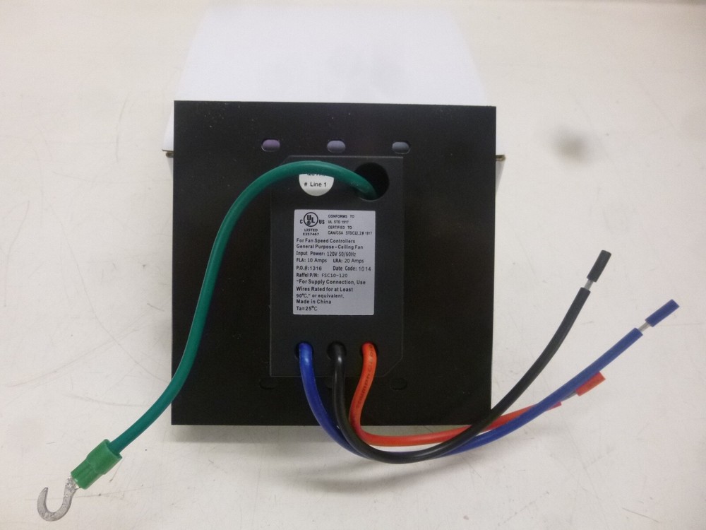 NEW! Solid State Variable Speed Motor Control 10 Max amps 115 Volts, 10WSSC