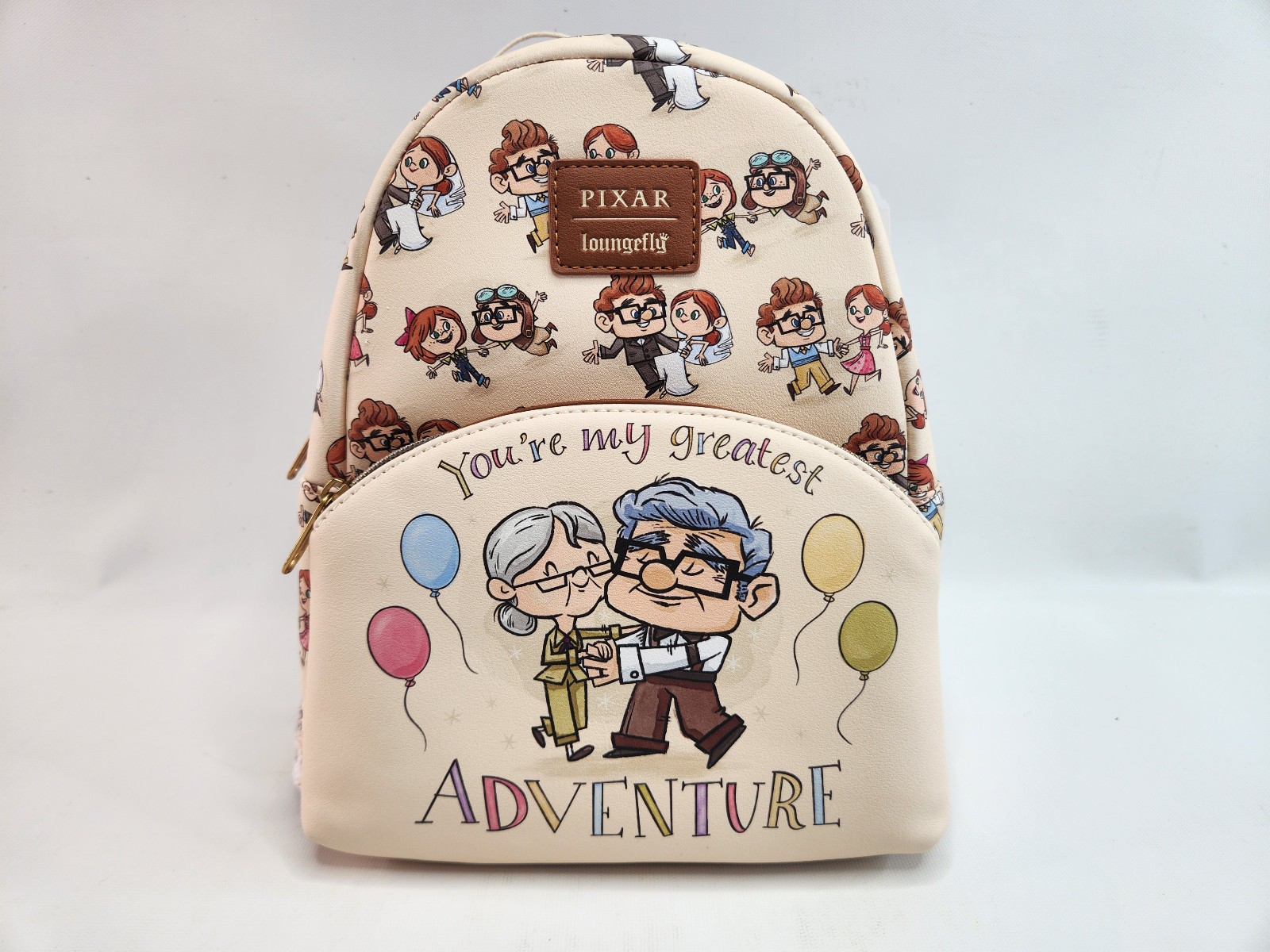 Loungefly "Greatest Adventure" Disney Pixar "Up" - Mini Backpack - New - DMG