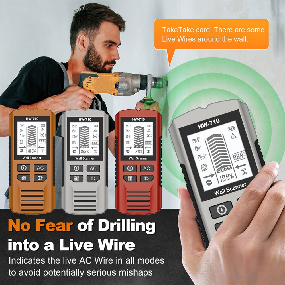 Multifunctional Handheld Metal & Wall Detectors TL