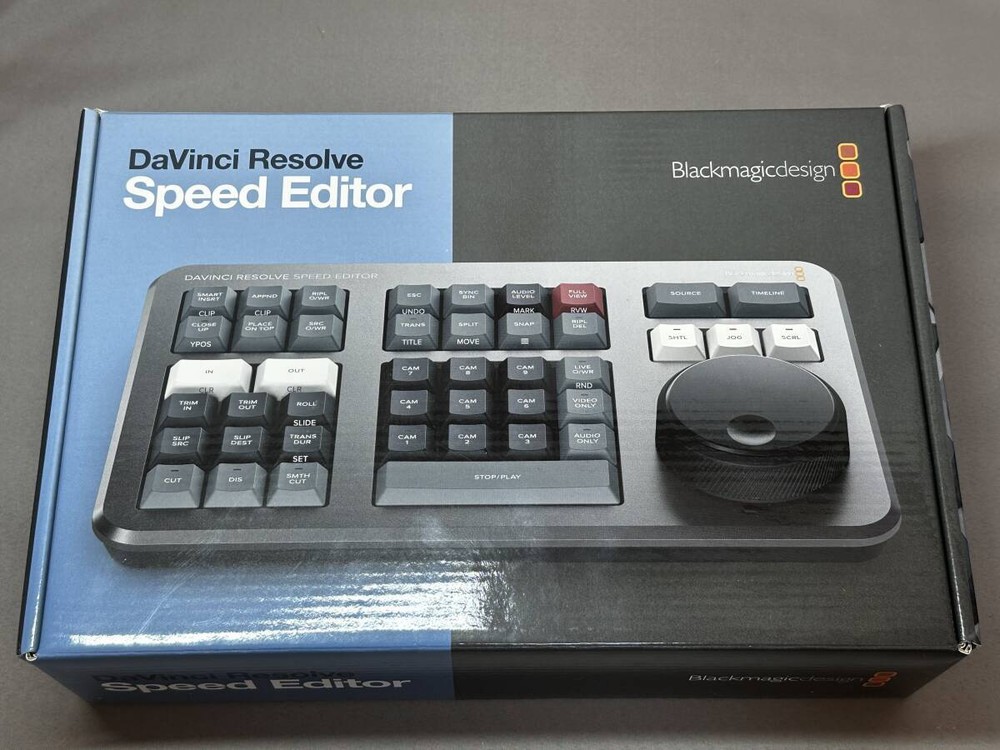 Blackmagic Design DaVinci Resolve Speed Editor NO Software License Excellent Box