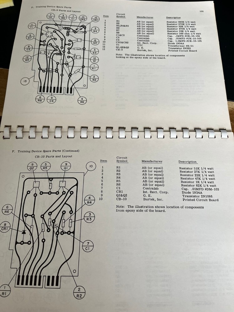 Transistors Printed Circuits 1962 Instructor's guide- Maintenance Tech 92386A
