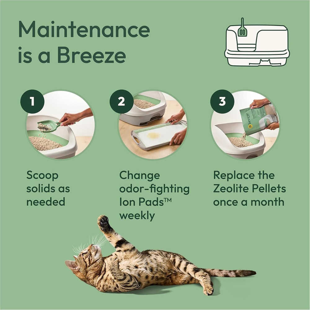 Purina Breeze Litter System Cat Refill Bundle - 7.91 Lb. Box