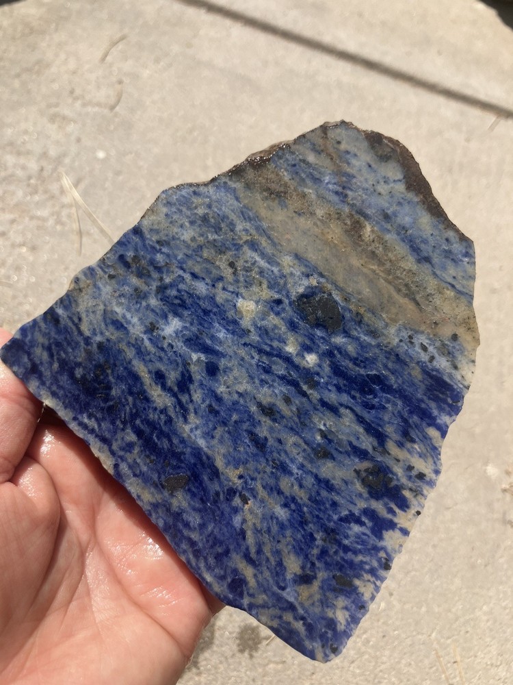 Sodalite Slab (Uneven Cut)