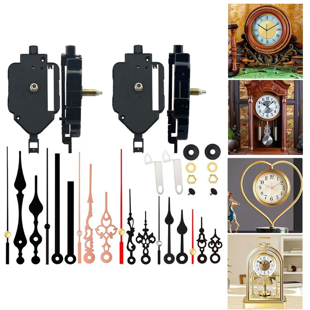 Pendulum Mechanism with Metal Clock Hands for Creative Wall Clock Designs