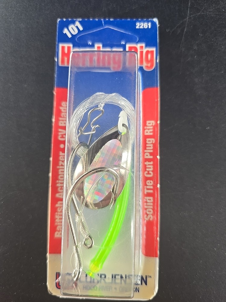 Luhr Jensen Herring Rig Chrome Silver Disco Tape