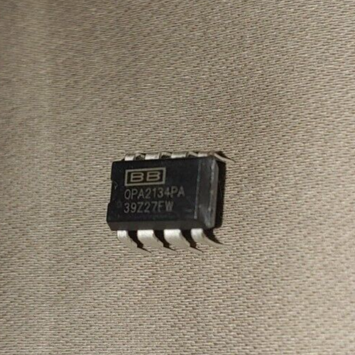 Lot of 2 OPA2134PA Burr Brown Dual OpAmp IC Free Shipping USA Seller