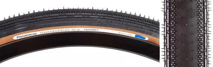 Panacer Gravelking SS + Protite Sheild + 700 x 28 Folding Gravel Black/Brown