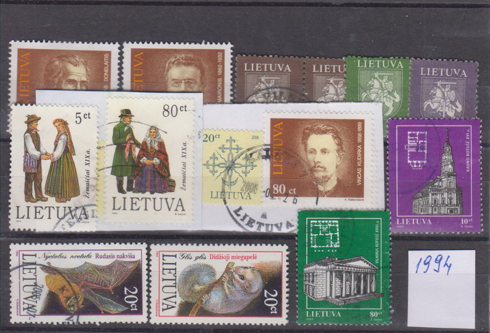Europa ,Lithuania .USED ,1994