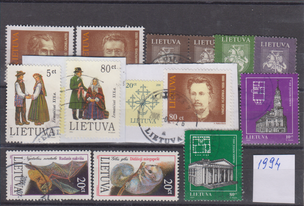 Europa ,Lithuania .USED ,1994