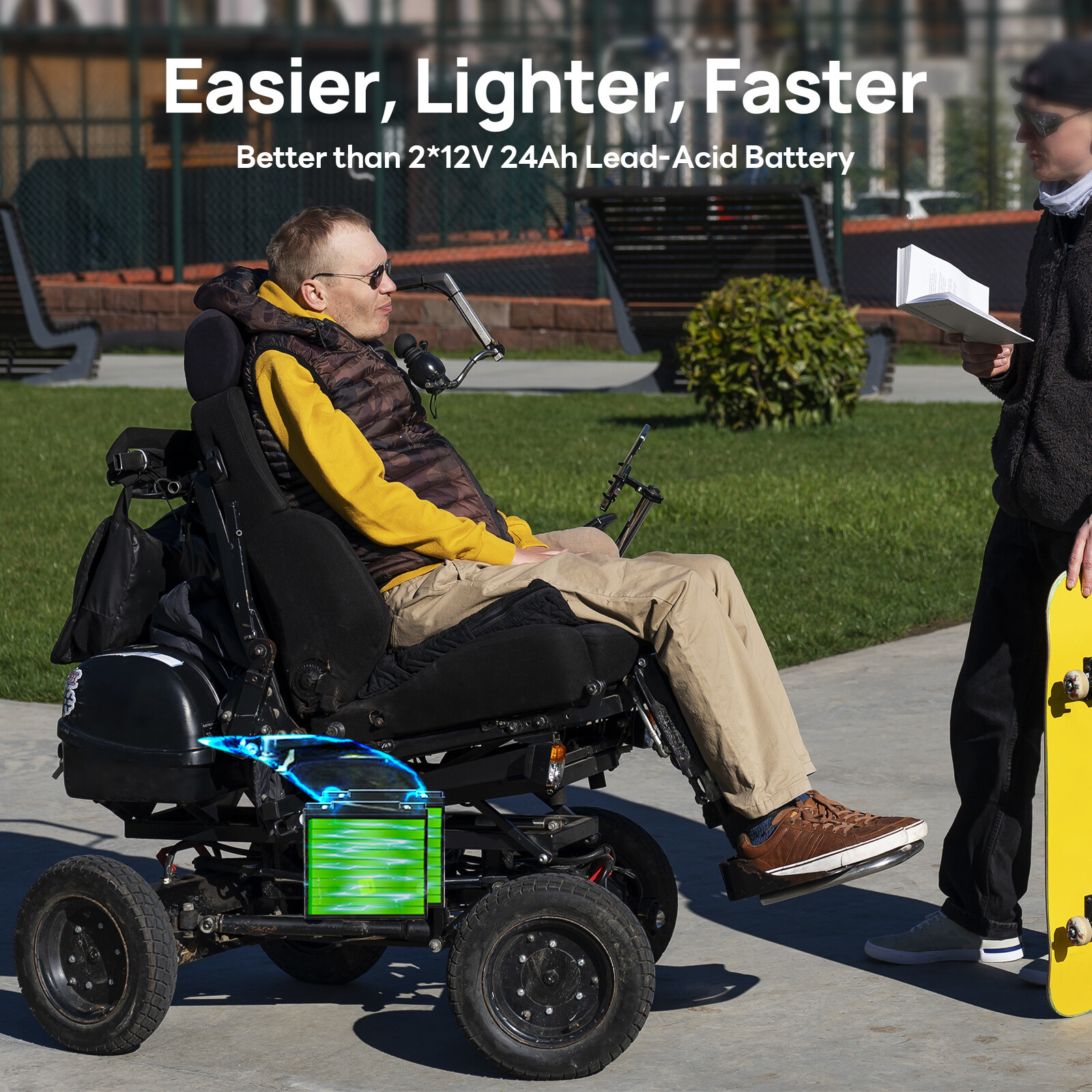 12V 30Ah LiFePO4 Lithium Battery BMS Deep Cycles Fish Finder Trolling Motor Boat