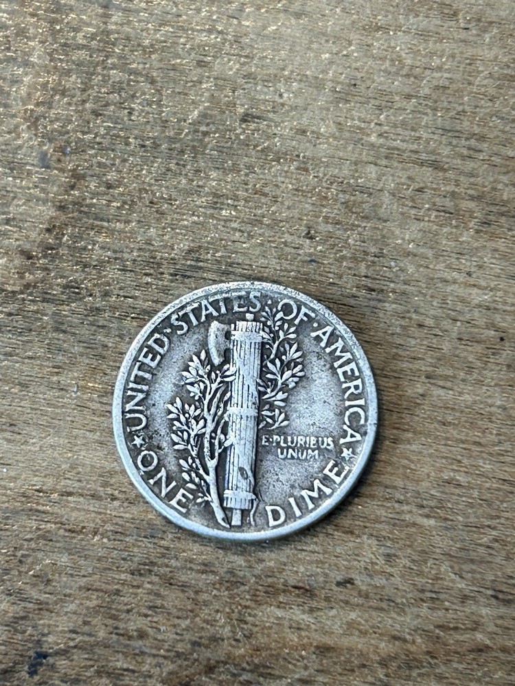 1943 Mercury Dime VF