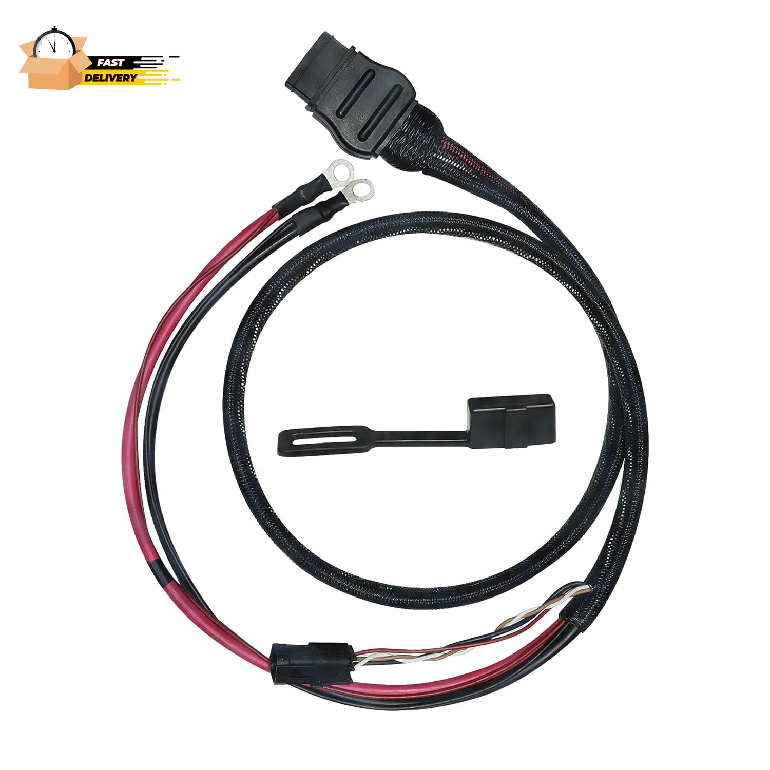 42014 42015 Truck & Plow Side Battery Cable Set for Western Snowex Fisher Blizz