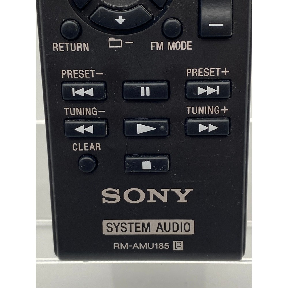 Genuine Sony RM-AMU185 Audio System Remote Control