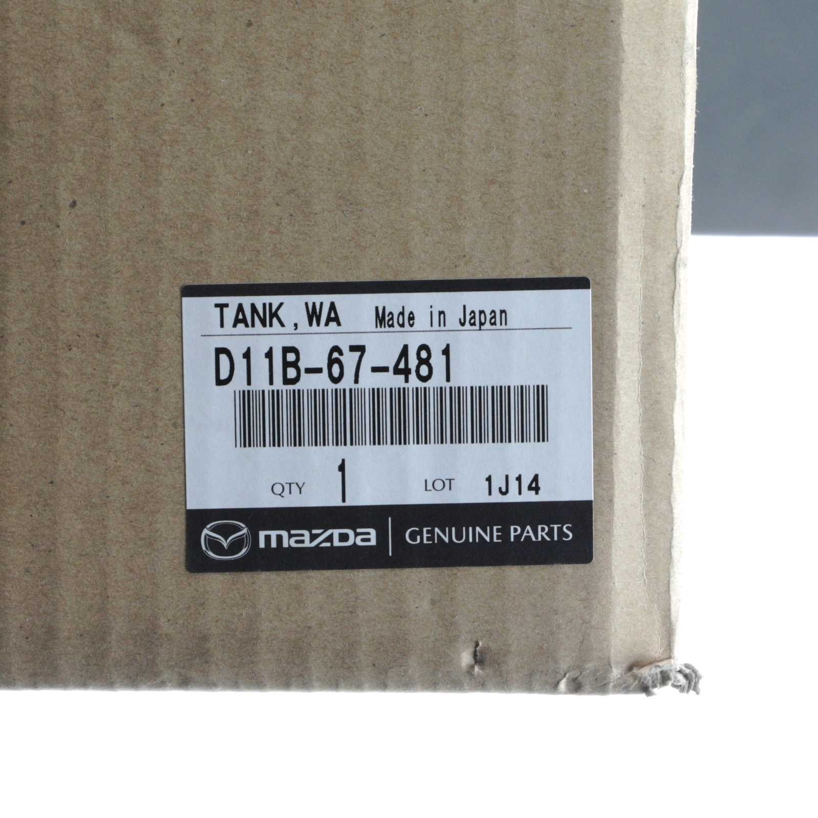 NEW OEM Mazda 2016-2021 CX-3 Washer Reservoir D11B-67-481