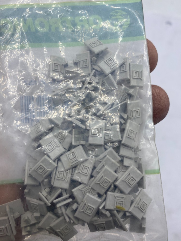 ORTRONICS OR-40328200 JACK, DATA BLANK, GREY QTY:100🔔