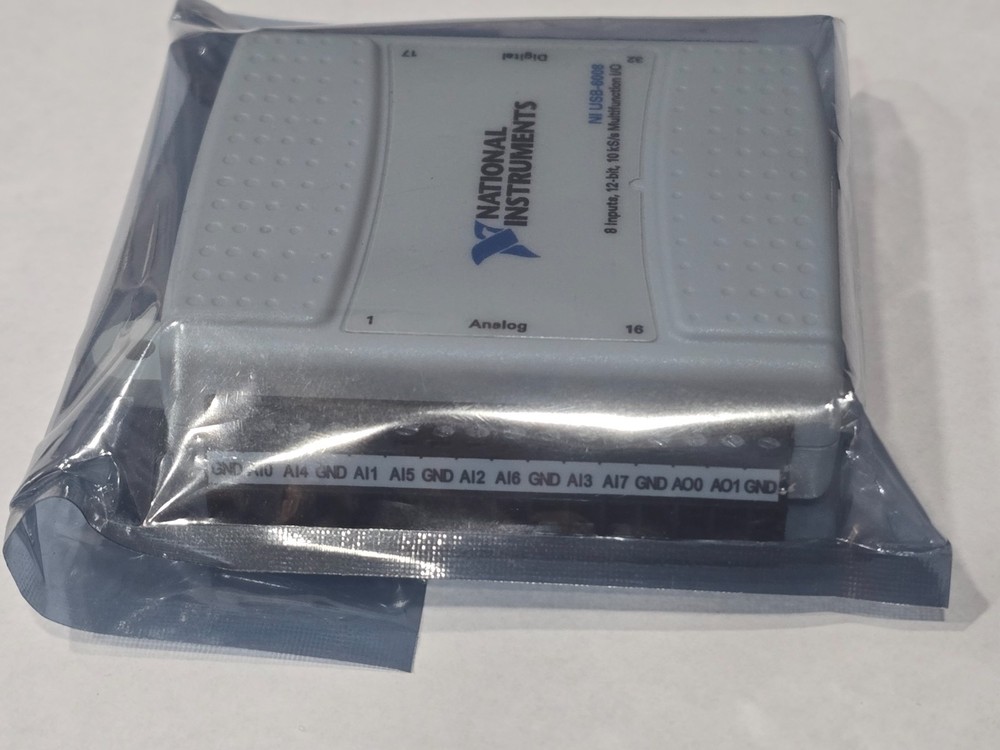 NI USB-6008 8 Input -12 Bit - 10kS/s Multifunction I/O Module