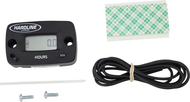 Hardline Hour Meter with Log Book