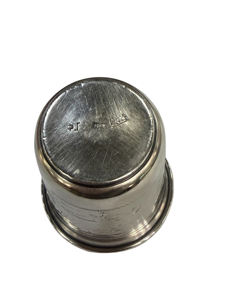 ANTIQUE RUSSIAN KIDDUSH CUP SILVER 84 RUSSIAN