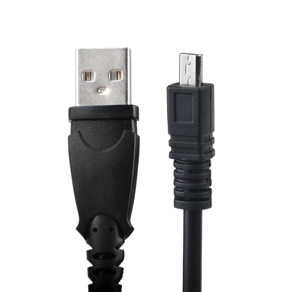 PwrON USB 2.0 PC Data Sync Cable Cord for BenQ Camera DC T1260 W1220 E1430 E1420