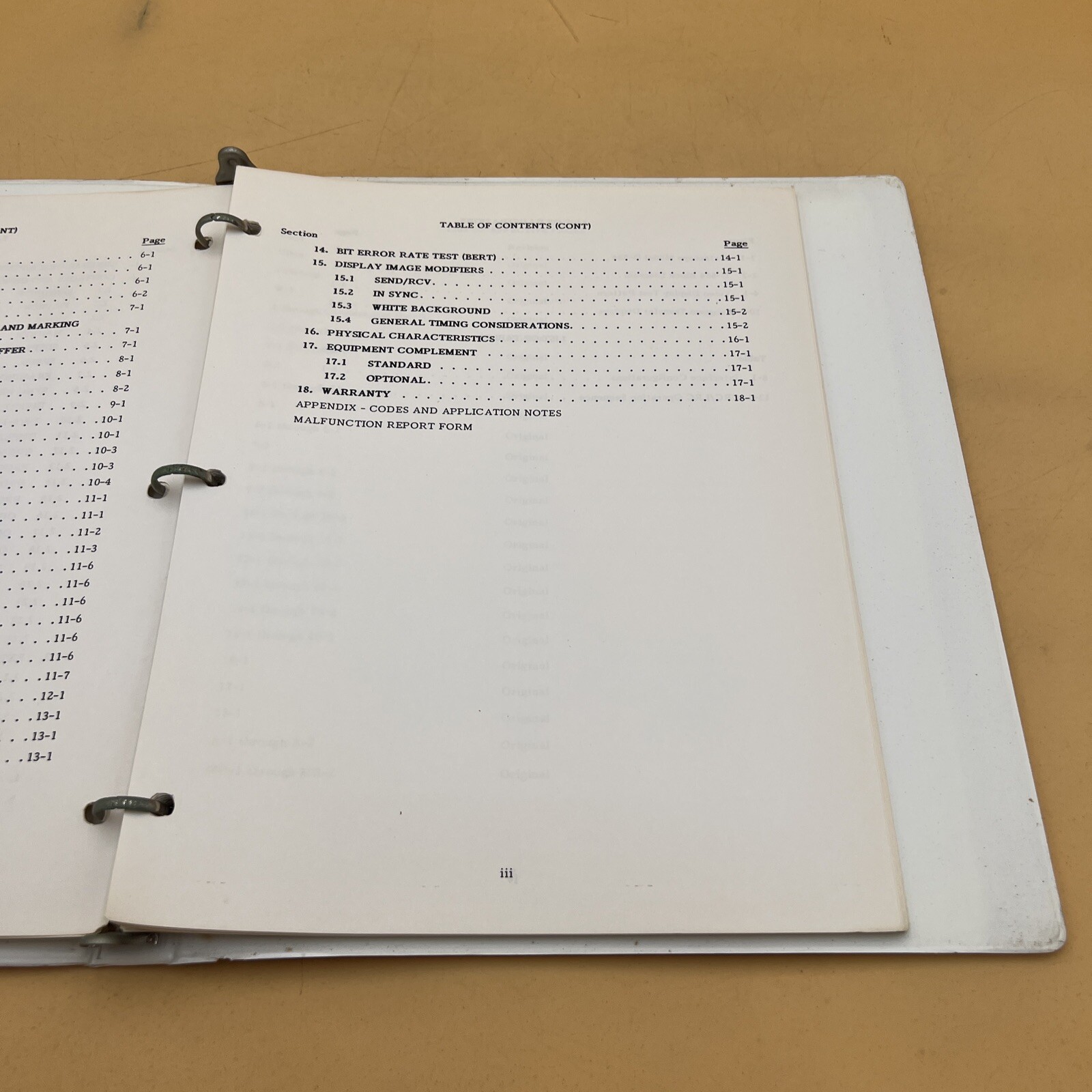 VINTAGE SPECTRON D-584 DATASCOPE OPERATOR'S INSTRUCTION MANUAL BOOK, ORIGINAL