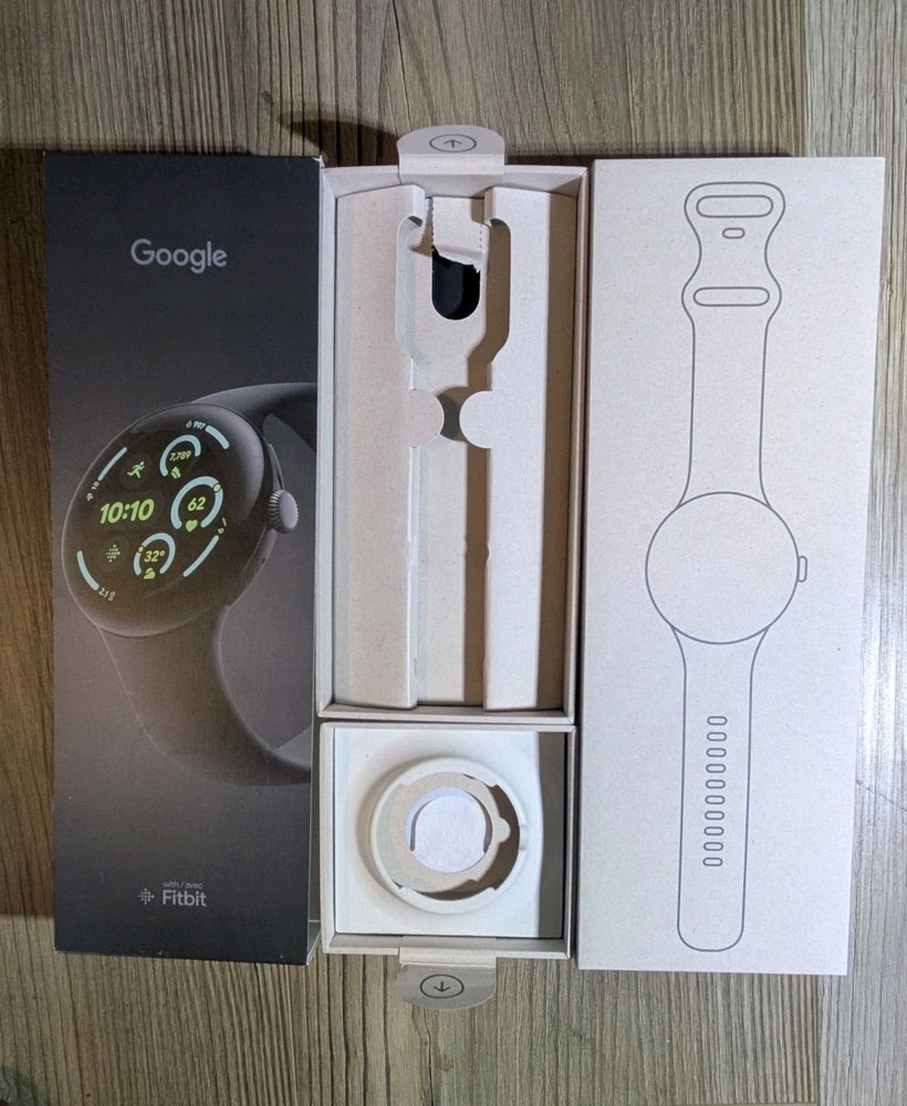 Empty Original Google Pixel Watch 4 Box