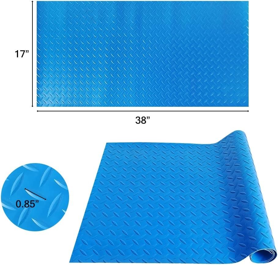 Large Swimming Pool Ladder Mat 17"x38" Protective Non-Slip Pool Step Pad