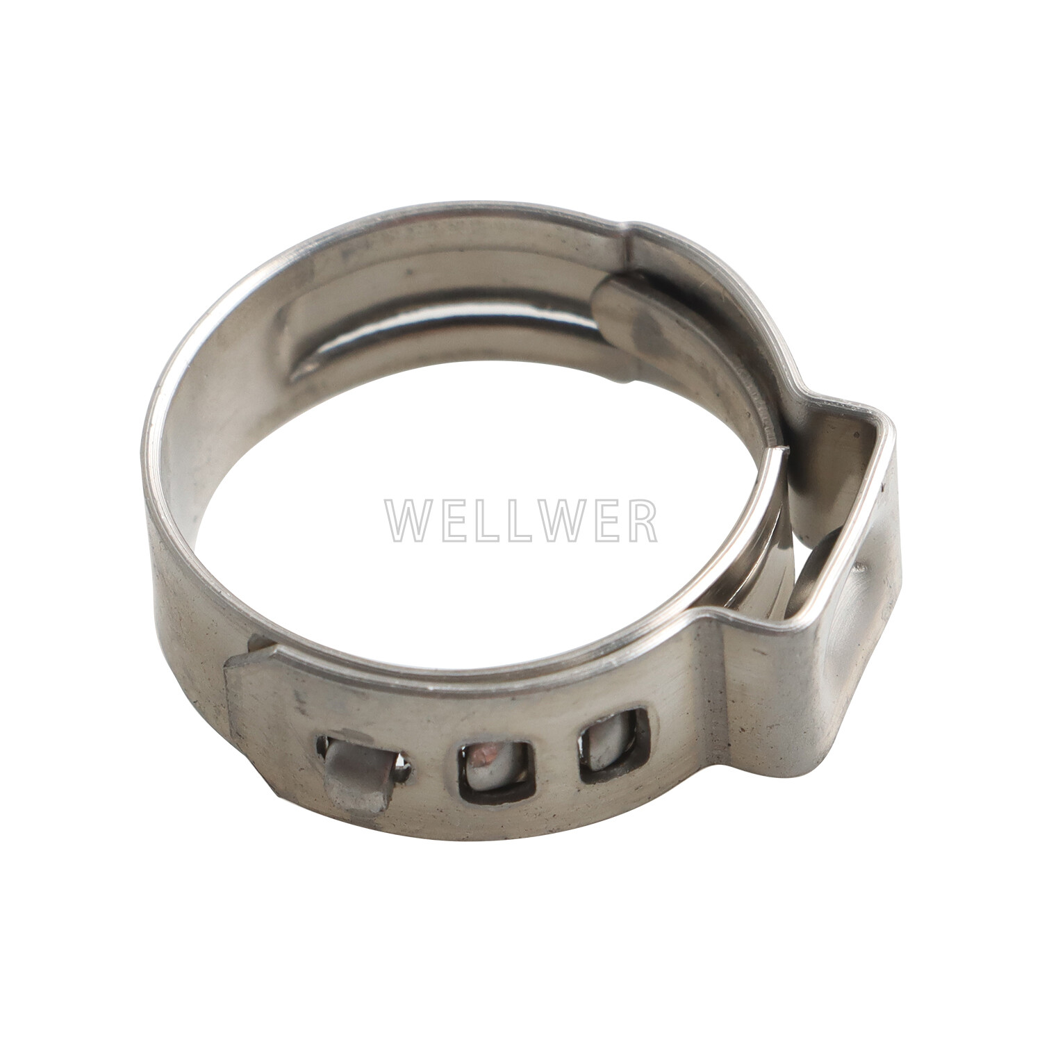 100Pcs 1/2" PEX Stainless Steel Clamp Cinch Rings Crimp Pinch Fitting