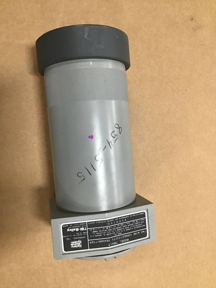 NEW TBI Bailey Model TB417 Two Wire Conductivity Transmitter