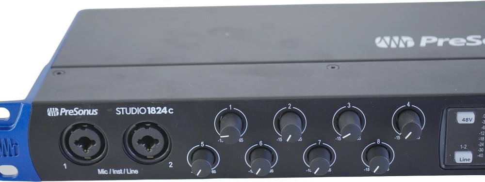 PreSonus Studio 1824C 18x18 USB-C Audio / MIDI Interface - NO CONNECTION
