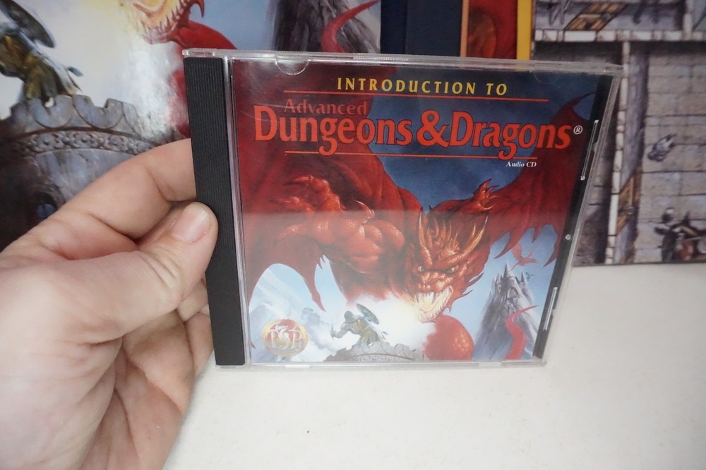 Introduction to Advanced Dungeons & Dragons TSR 1134 No Dice