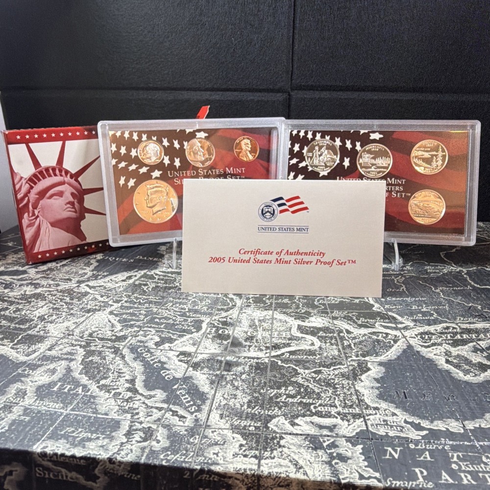 2005 US Mint Silver Proof Set w/OGP/COA