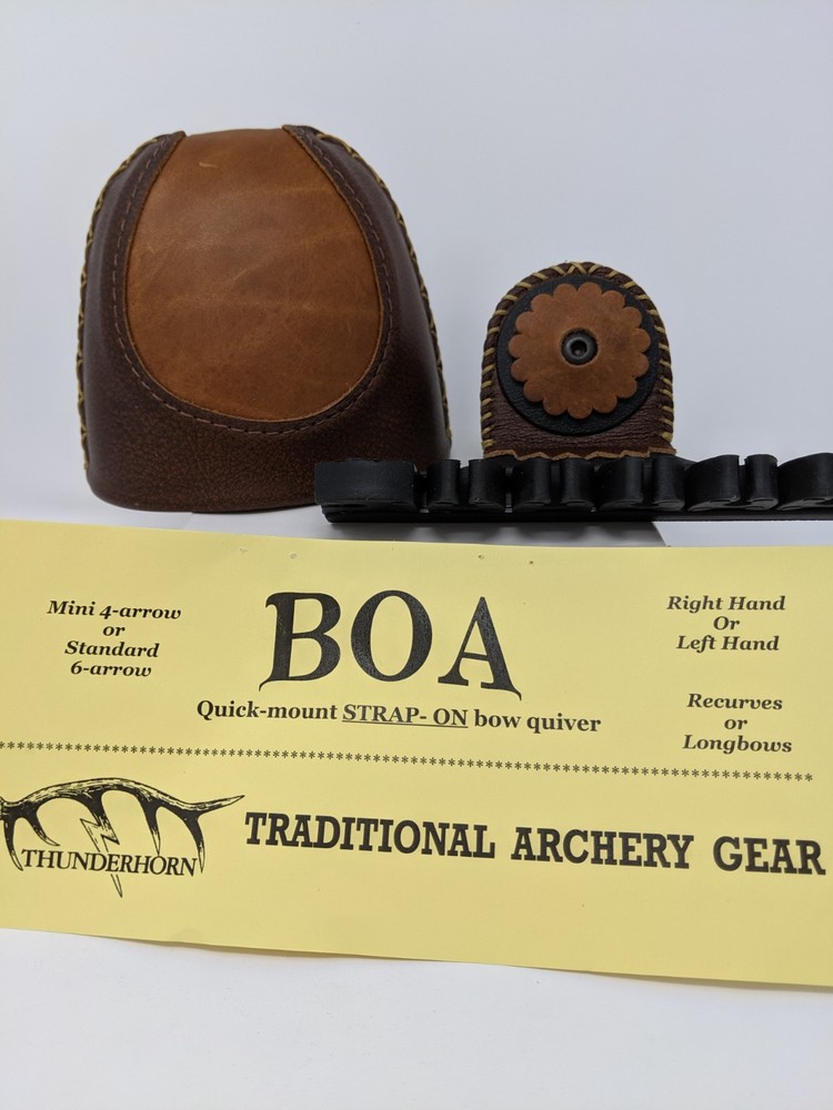 Thunderhorn Contrasting Leather BOA Bow Quiver CL8