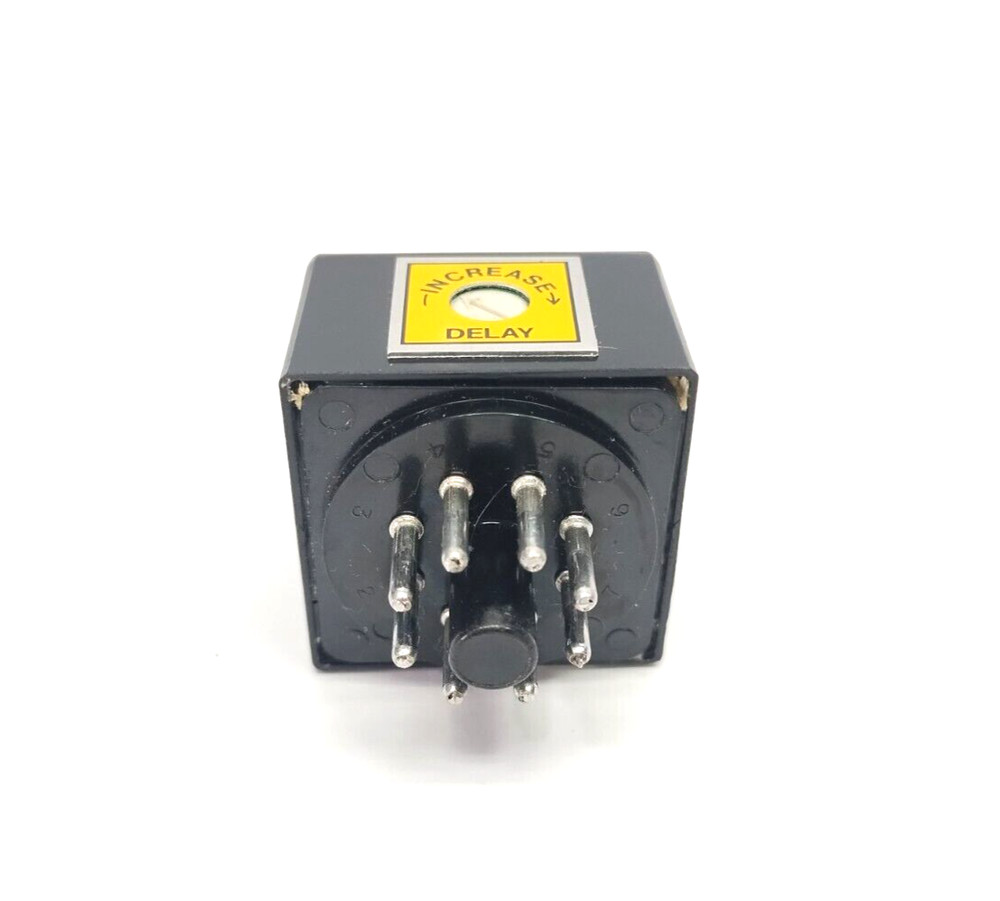 ITECH TR4-215 Time Delay Relay 120VAC 8-Pin, Adjustable Increase