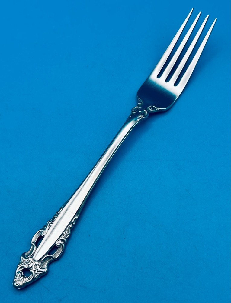 Gorham PIERCED BAROQUE Dinner Fork 7 1/2" Stainless Flatware Silverware