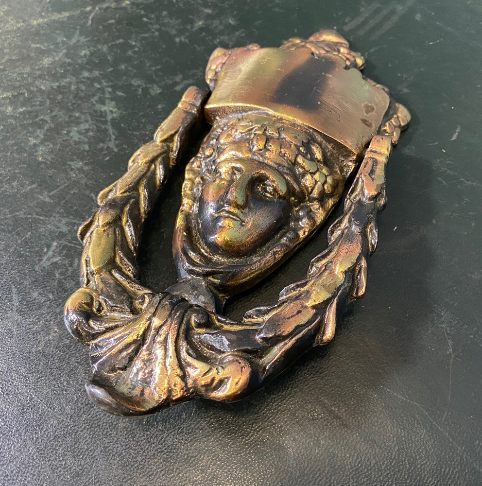 antique brass door knocker