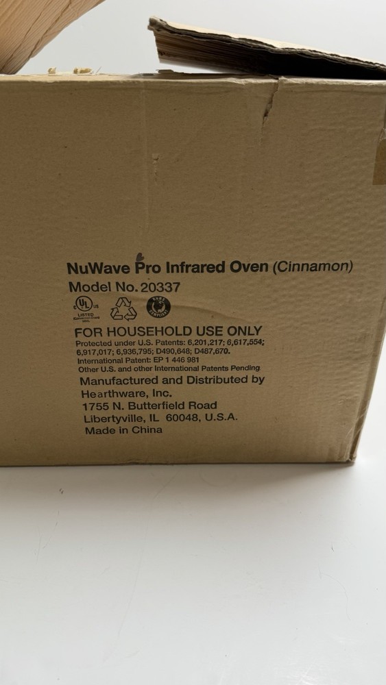 NUWAVE PRO INFRARED OVEN COOKING SYSTEM RED 20337 (Cinnamon )