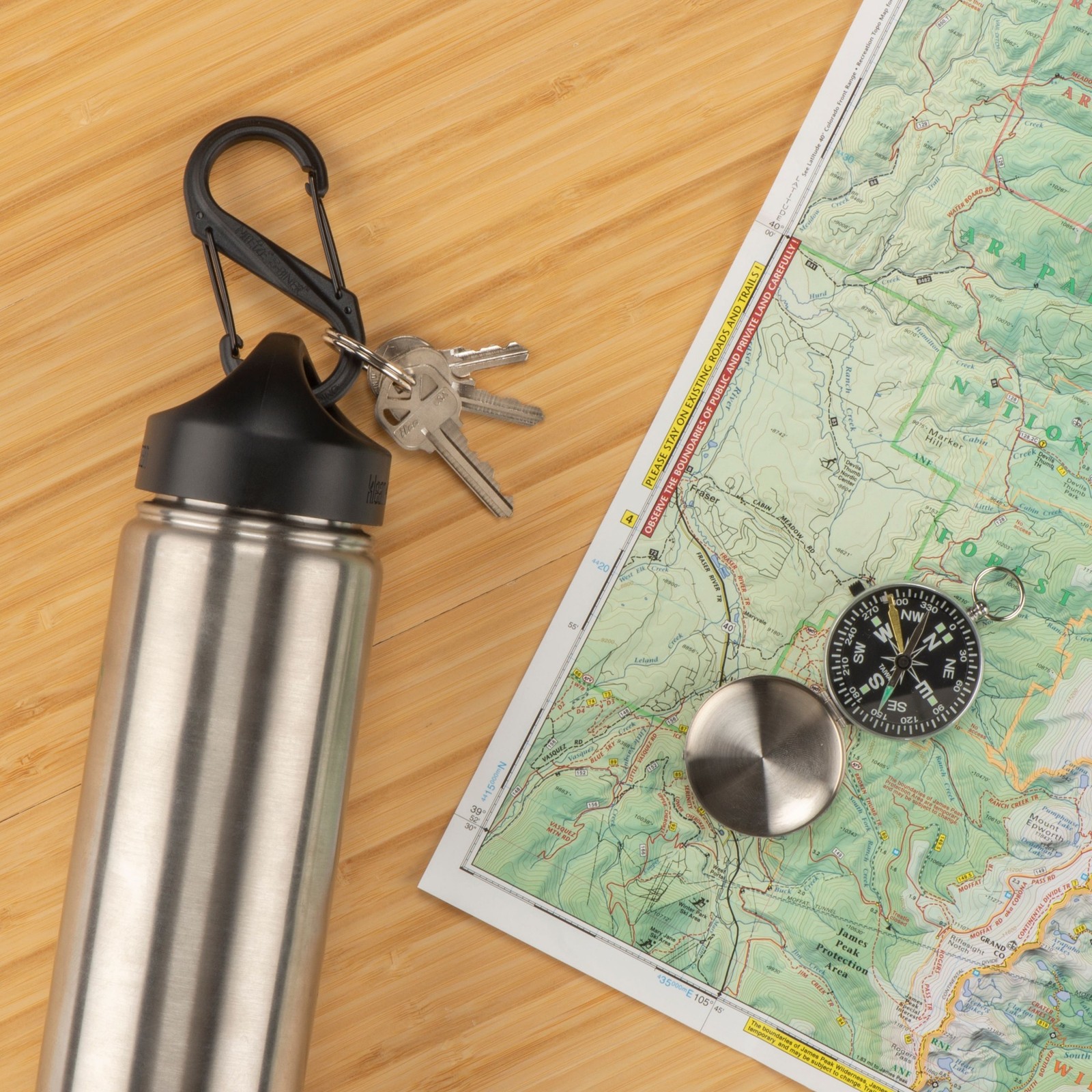 Nite Ize S-Biner Plastic Dual Carabiner #4 - Black (2-Pack)