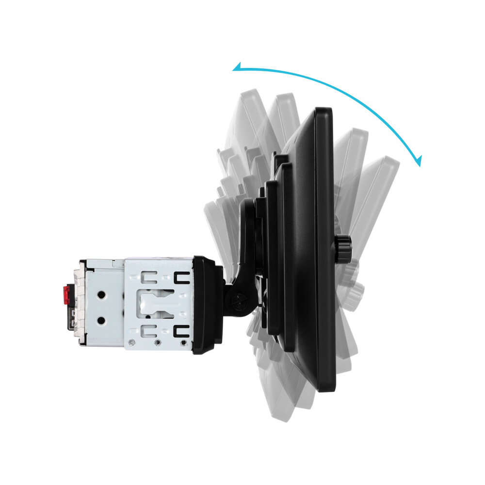 10.4" 1 DIN Car Stereo Radio Carplay Android Auto Vertical Screen GPS + Camera