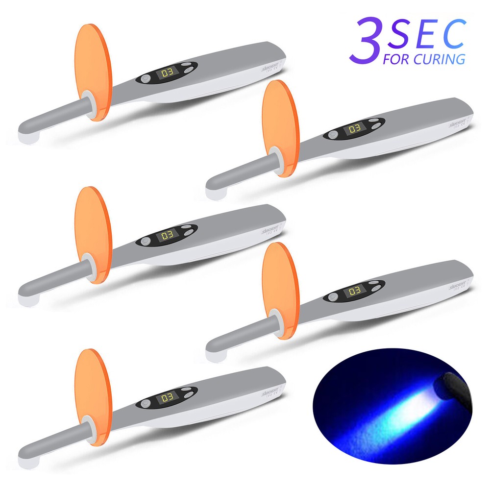 Dental Wireless Cordless LED Curing Light Lamp Cure Dentist 3 Second
