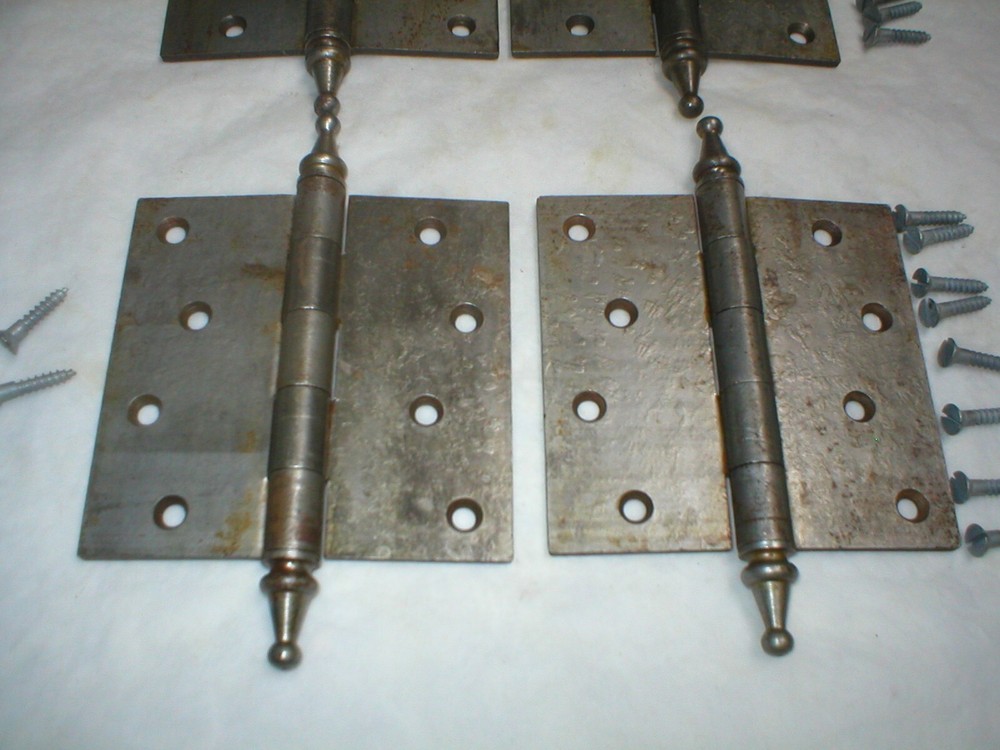 Antique Steeple 4 1/2" Hinge Pair