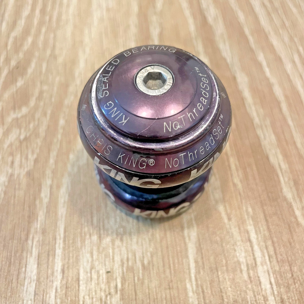 Chris King 1 1/8" Threadless Headset, NoThreadset, Black