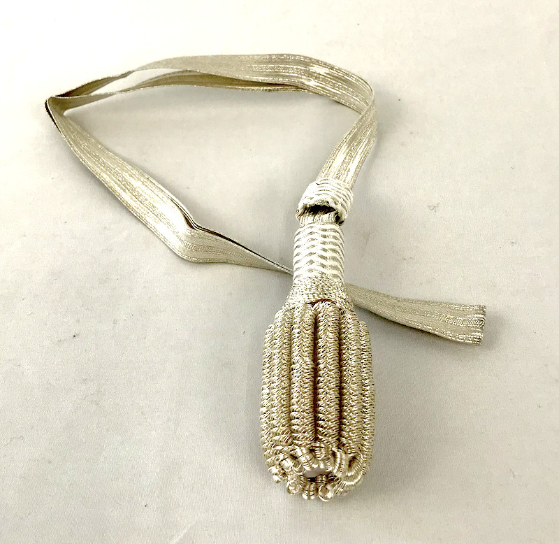 Officer's Silver Sword Knot - Reenactment