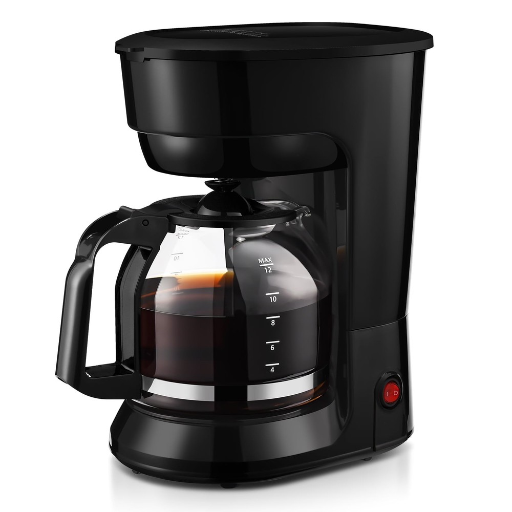 12-Cup Drip Coffee Maker, Programmable with Thermal Carafe, Automatic Shut-Off,