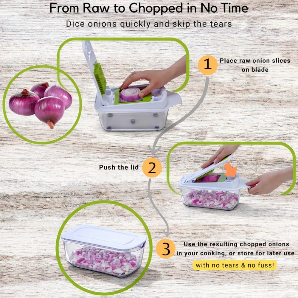 Efficient Fruit and Vegetable Chopper
