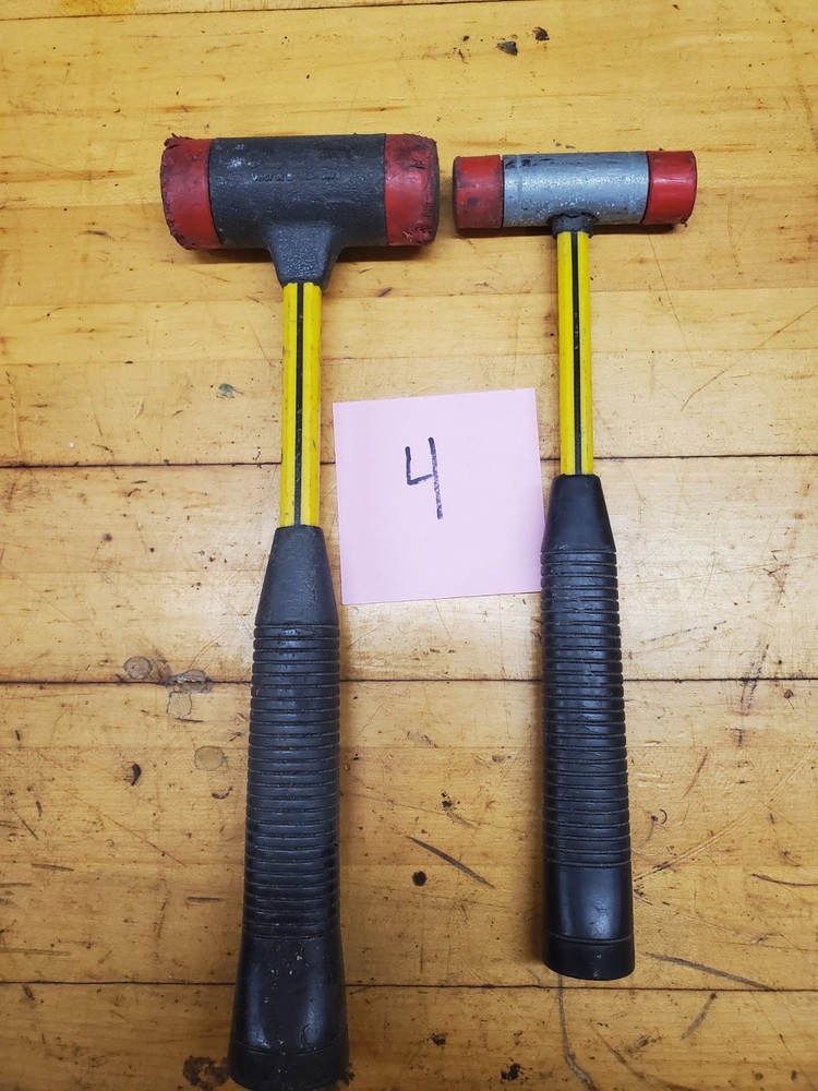 Two Nupla Dead Blow Hammers