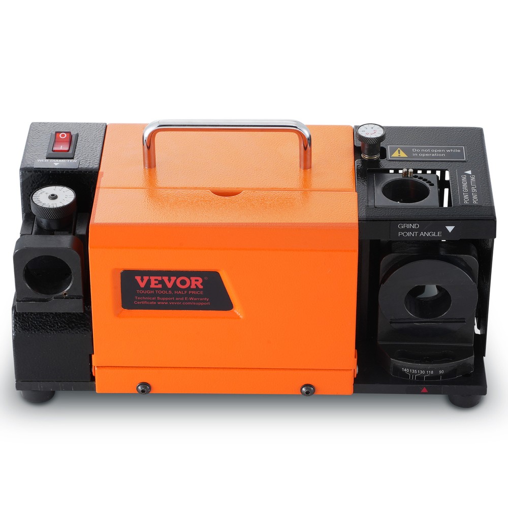 VEVOR MR-20G Drill Bits Sharpener 3-20mm Bits Grinder Sharpener & 18 Collets