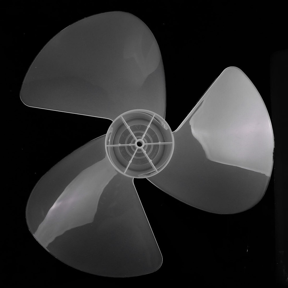Five-Leave Fan Blade 16 Inch Replacement with Nut Cover General Accessories