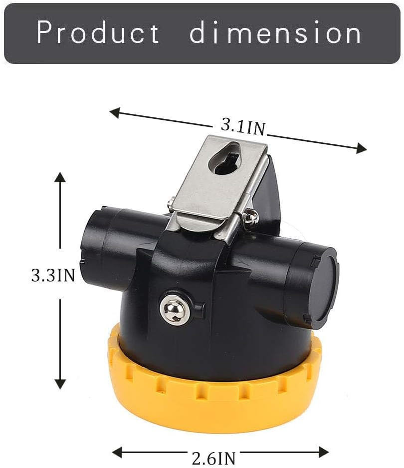 Safety Mining Light Headlamp Explosion Proof Coal Miner Headlight Mining Light W